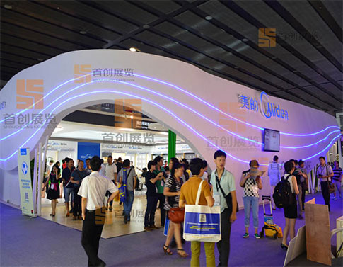 展覽設計案例：美的 照明展覽設計